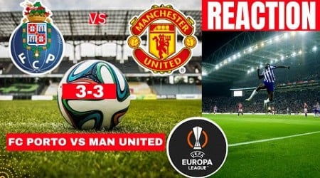 FC Porto vs Manchester United 3-3 Live Stream Europa League Football UEFA Match Score Highlights Utd