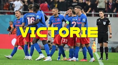 FCSB - RFS 4-1. Campioana, pe locul 2 în Europa League. Chiricheș, imaginile serii. Toate reacțiile