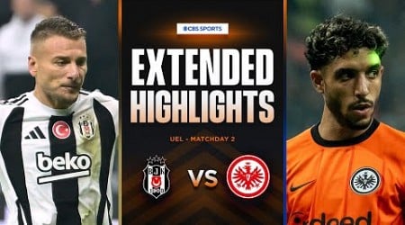 Beşiktaş vs. Eintracht Frankfurt: Extended Highlights | UEL League Phase MD 2 | CBS Sports Golazo