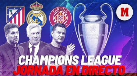 EN DIRECTO I Lille-Real Madrid, Benfica-Atlético y Girona-Feyenoord, Champions en vivo