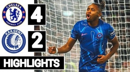 Chelsea vs Gent 4-2 Highlights &amp; Goals Today | Conference League 2024