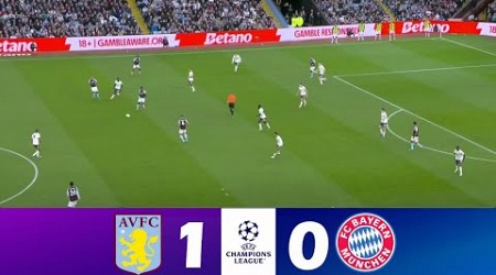 Aston Villa vs Bayern Munich 1-0 | 2024 Champions League | Match Highlights