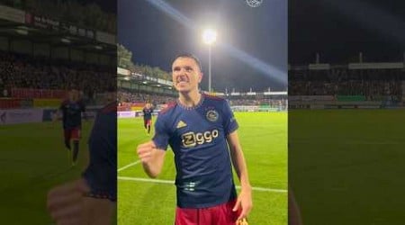 When the Ajax fans shout shooooooot! 