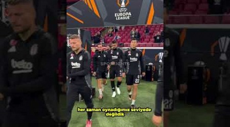 BEŞİKTAŞ AJAX&#39;A KARŞI SEZONUN İLK MAĞLUBİYETİNİ ALDI