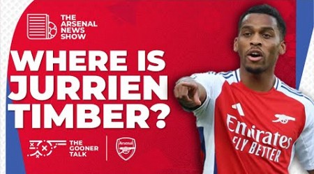 The Arsenal News Show EP508: Jurrien Timber, Mikel Arteta Press Conference, Southampton &amp; More!