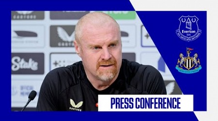 EVERTON V NEWCASTLE UNITED | Sean Dyche&#39;s press conference | GW7