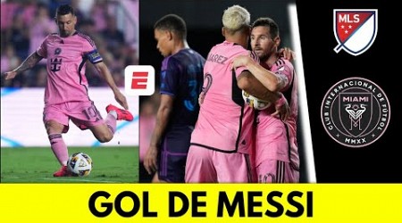 MADRE MIA que GOLAZO de Lionel MESSI para poner el 1-1 del INTER MIAMI vs Charlotte FC | MLS