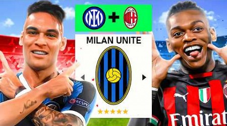 Inter + Milan = Milan Unite | El Equipo Soñado de Milán