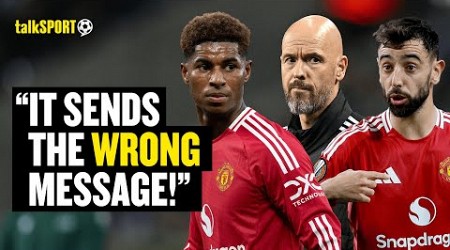 Alex Crook BLASTS &#39;LIABILITY&#39; Bruno Fernandes &amp; SLAMS Erik Ten Hag For Subbing Marcus Rashford 