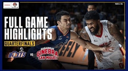 MERALCO VS. GINEBRA | FULL GAME 3 QF HIGHLIGHTS | PBA SEASON 49 GOVERNORS&#39; CUP | SEPT. 30, 2024