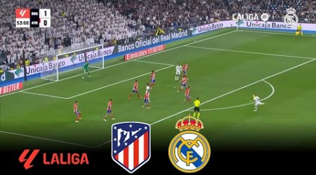 Atletico Madrid vs Real Madrid | La Liga 2024/25 | eFootball Pes 21 Gameplay