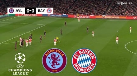 Aston Villa vs Bayern Munich | UEFA Champions League 2024/25 | eFootball Pes 21 Gameplay