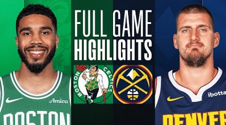 CELTICS vs NUGGETS | NBA ABU DHABI GAMES | FULL GAME HIGHLIGHTS | October 4, 2024