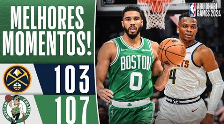 Celtics vencem Nuggets DE VIRADA na pré-temporada da NBA; Westbrook estreia bem I MELHORES MOMENTOS