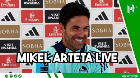 LIVE | Mikel Arteta press conference ahead of Southampton