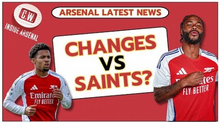 Arsenal latest news: Changes vs Southampton | Kiwior to start | Odegaard latest | Nwaneri&#39;s chances