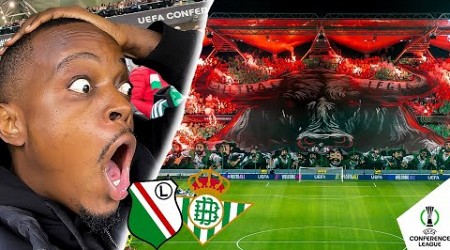 The MOMENT Legia Warszawa WIN Vs Real Betis