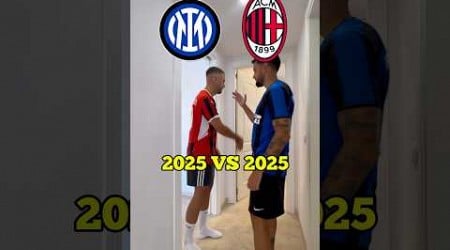 INTER MILAN vs AC MILAN 2025 #intermilan #acmilan #derbymilano #rossoneri #morata #footballfans