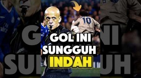 Gol yang membuat wasit legendaris terkesan ‼️