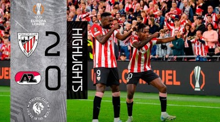 RESUMEN | Athletic Club 2-0 AZ Alkmaar | Europa League 2024-25 MD2