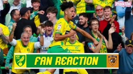 ‘Everyone’s stepped up’ | Fan Reaction | Norwich City 4-0 Hull City | The Pink Un