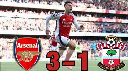 Arsenal vs Southampton | Highlights | Premier League 2024