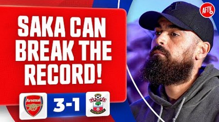 Saka Can Break The RECORD! @TurkishLDN) | Arsenal 3-1 Southampton