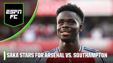 Arsenal vs. Southampton REACTION: ‘Special’ Saka lifts Arteta’s side to victory | ESPN FC