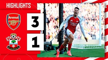 Gabriel Martinelli Goal | Arsenal vs Southampton 3-1 Highlights | Premier League 2024/25