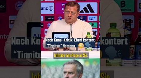 Nach Kane-Kritik: Eberl kontert &quot;Tinnitus&quot; Hamann #fcbayern #bundesliga #kane #shorts