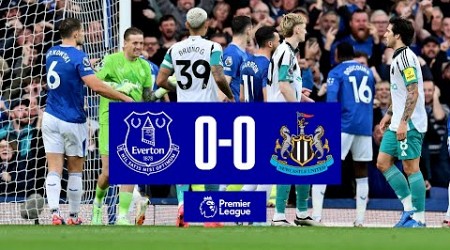 EVERTON 0-0 NEWCASTLE | Premier League highlights