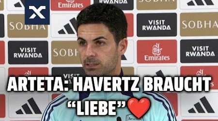 Das Erfolgsgeheimnis bei Kai Havertz? Arteta: &quot;Liebe&quot;♥️ #arsenal #premierleague #havertz