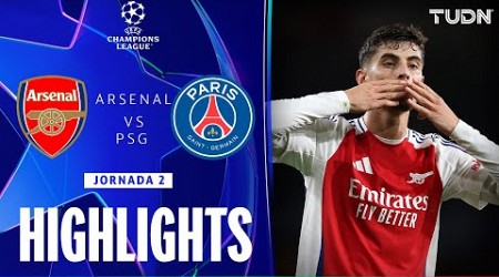 HIGHLIGHTS | Arsenal vs PSG | UEFA Champions League 2024 | TUDN