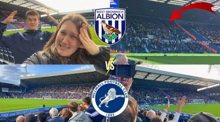 WBA VS MILLWALL (VLOG) * MILLWALL COME TO TOWN, IN ALBION STALEMATE!*