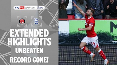 UNBEATEN RUN OVER! | Charlton Athletic v Birmingham City extended highlights