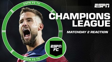 Champions League Matchday 2 Reaction: Barcelona vs. Young Boys, Inter vs. Red Star &amp; more! | ESPN FC