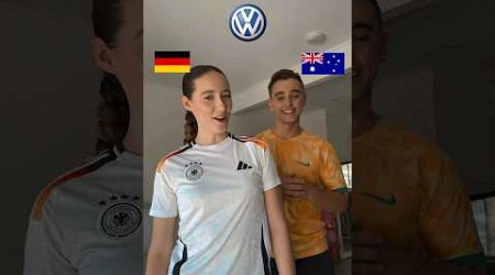 GERMAN VS AUSTRALIA! 