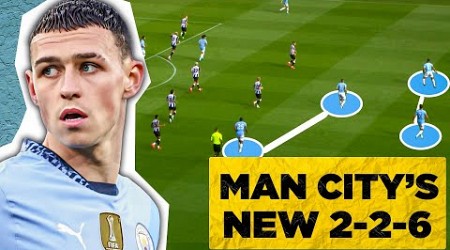 Why Man City&#39;s NEW Formation FAILED | Newcastle 1 - 1 Man City Analysis