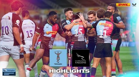 Highlights: Harlequins pick up a five point win over Newcastle Falcons at The Stoop