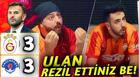 FANATİK GALATASARAYLILAR KASIMPAŞA MAÇINI İZLERSE | Galatasaray 3-3 KASIMPAŞA