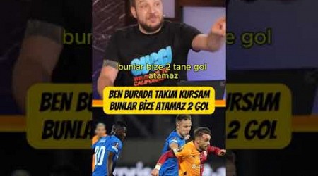 BEN TAKIM KURSAM BUNLAR BİZE GOL ATAMAZ...#galatasaray #rigas #uefa #shorts