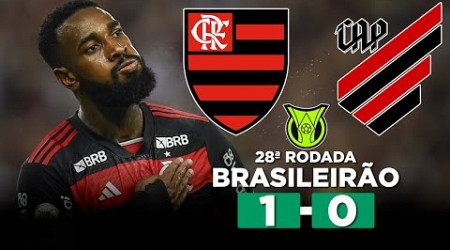 FLAMENGO MARCA NO FIM E VENCE O ATHLETICO COM GOL DE GERSON! FLAMENGO 1 x 0 ATHLETICO-PR | Narração