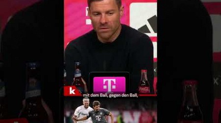 Xabi Alonso mit großem Lob für den neuen FC Bayern #shorts