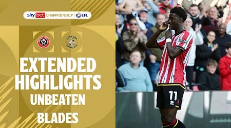 UNBEATEN BLADES! | Sheffield United v Luton Town extended highlights