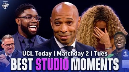 Bukayo Saka joins Kate Scott, Henry, Micah &amp; Carragher | UCL Today BEST Moments | MD 2