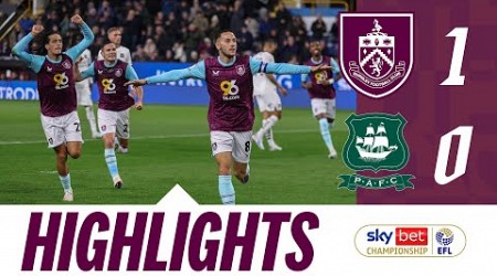 Brownhill Nets From The Spot Under The Lights | HIGHLIGHTS | Burnley 1 - 0 Plymouth Argyle