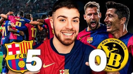 LA COBRA REACCIONA A LA GOLEADA DEL BARCELONA 5-0 YOUNG BOYS. ¿CANDIDATOS A LA CHAMPIONS LEAGUE?