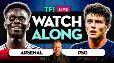 ARSENAL vs PSG LIVE with Mark Goldbridge