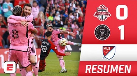 INTER Miami de Lionel MESSI se mantiene LÍDER. GOLAZO de CAMPANA sella el triunfo vs TORONTO | MLS