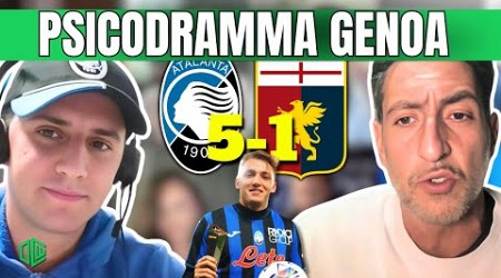 ATALANTA - GENOA 5-1| GABRI GABRA LITIGA CON TUTTI! INFURIATI I TIFOSI DEL GENOA! COSI&#39; ANDIAMO IN B